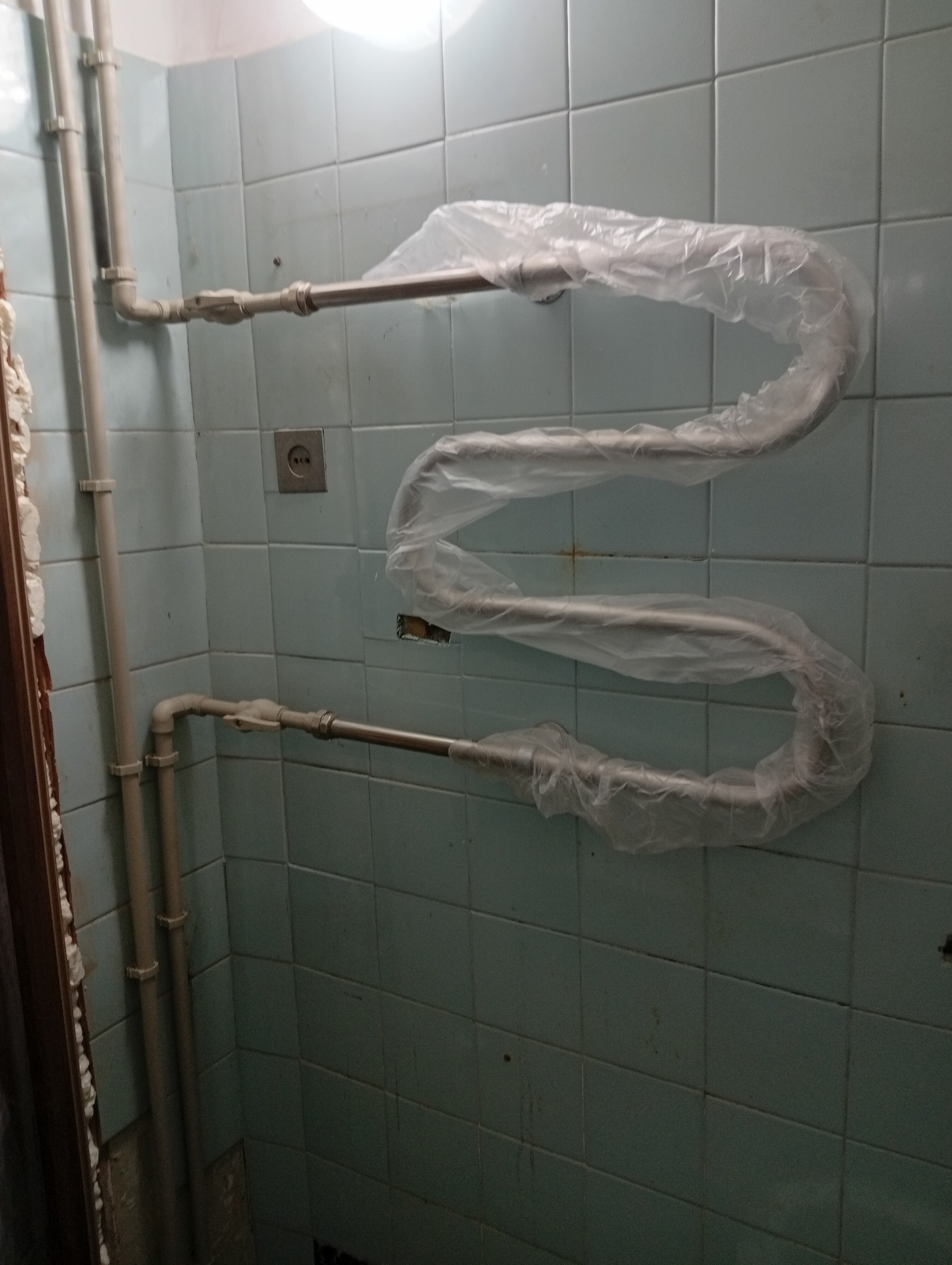 Стояк и полотенцесушитель