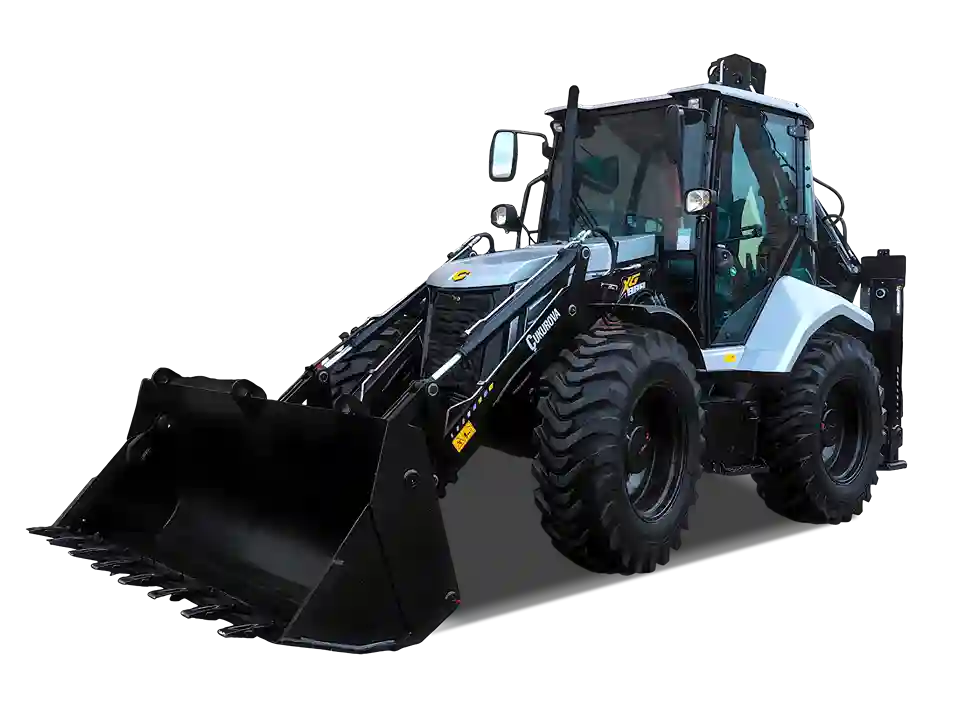 Модель CUKUROVA 888XG с фронтальным ковшом Экскаватор-погрузчик CUKUROVA 888XG