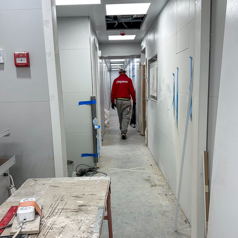 Уборка после ремонта в новостройке СПб