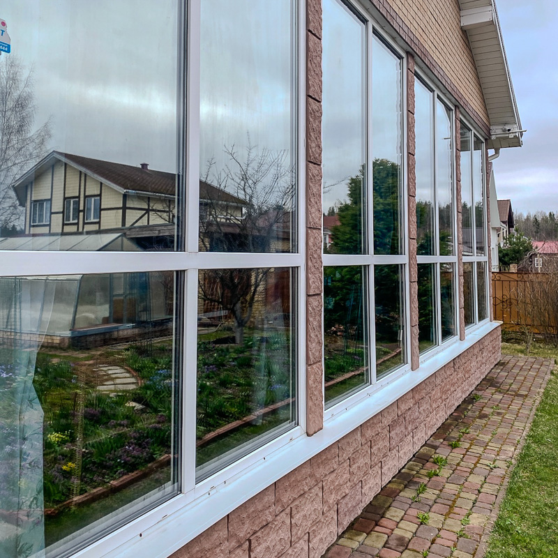 Мойка окон в загородном доме Ленобласть